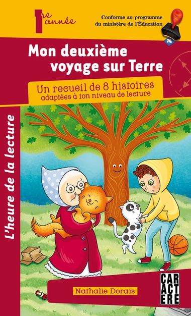 [LV239240] Novel: Mon deuxième voyage sur terre, Ed. Caractère (9782897422035)
