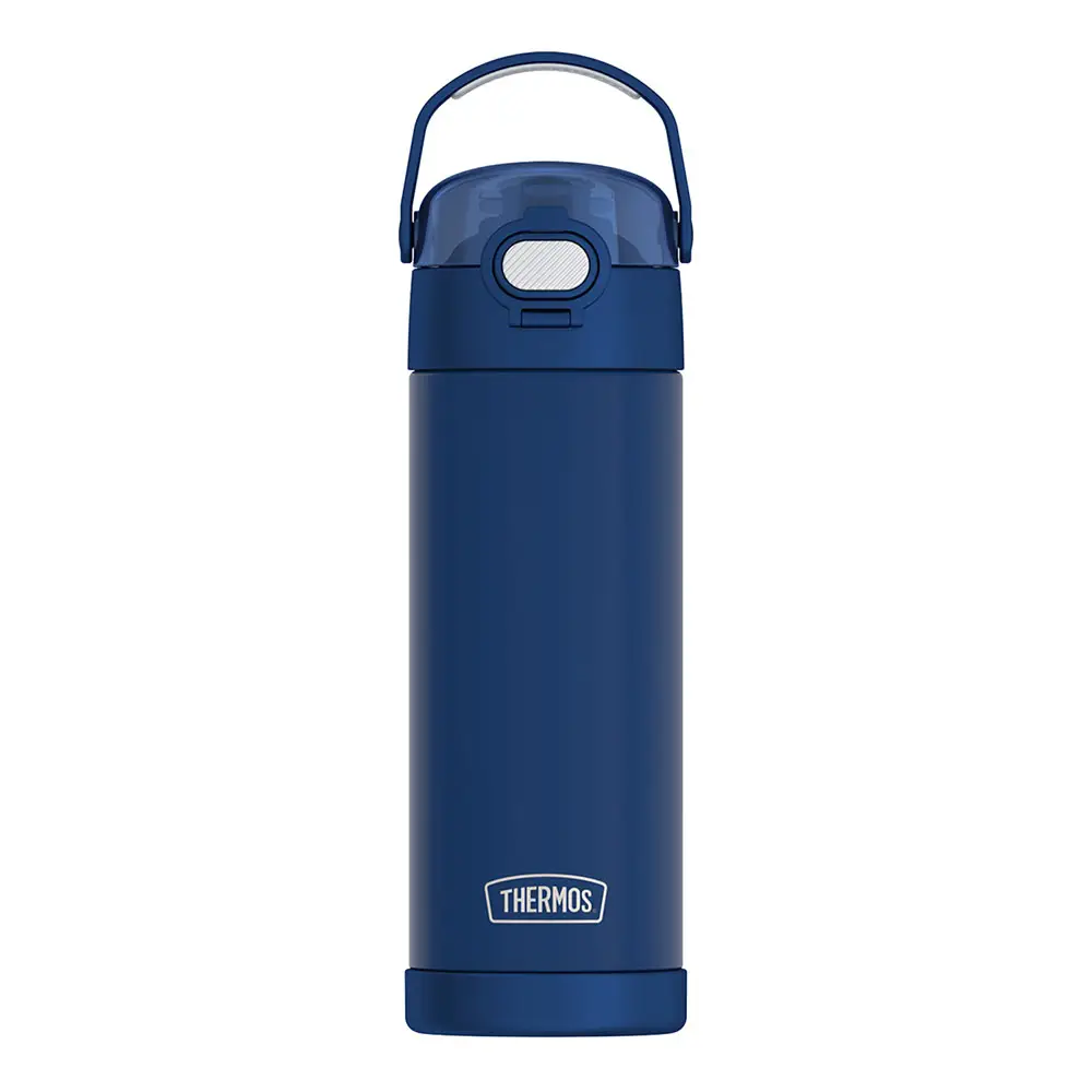 [Y834745] Bouteille d'eau FUNtainer Thermos, 470 m, Bleu marine 