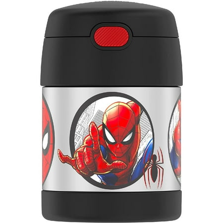 [836771] Bocal à nourriture FUNtainer® en acier inoxydable Thermos, 290 ml, Spider-man