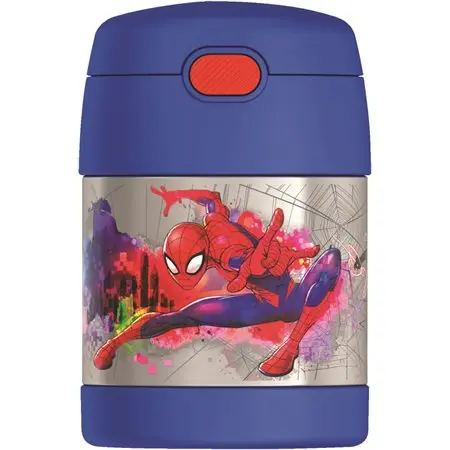 [Y836771] Bocal à nourriture FUNtainer® en acier inoxydable Thermos, 290 ml, Spider-man