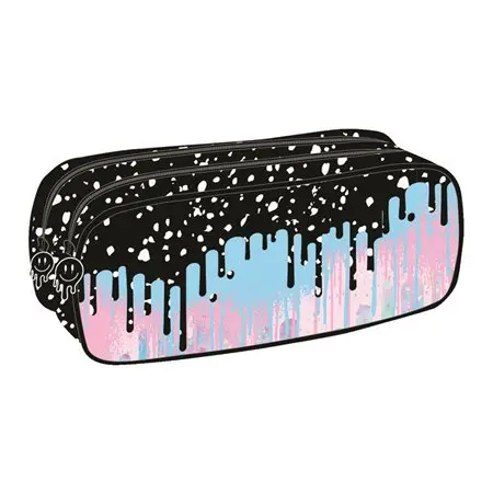 [Y836879] 2-compartments Pencil Case, Punk Pastel 