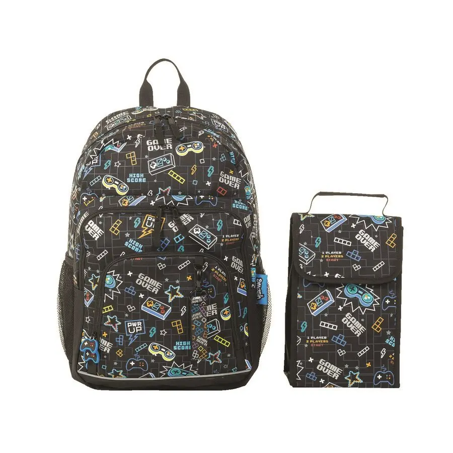 Backpack and Lunch Box Set, Gaming 