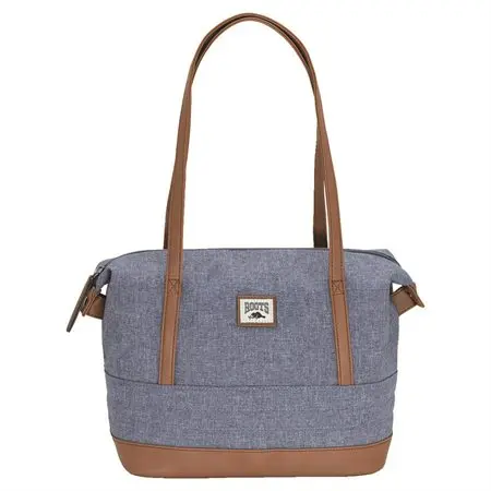[836997] Boîte à lunch Roots style sac à main, Denim 