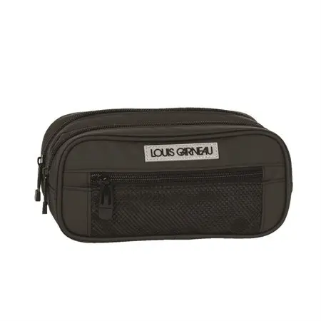 Louis Garneau 2-Compartment Pencil Case, Black