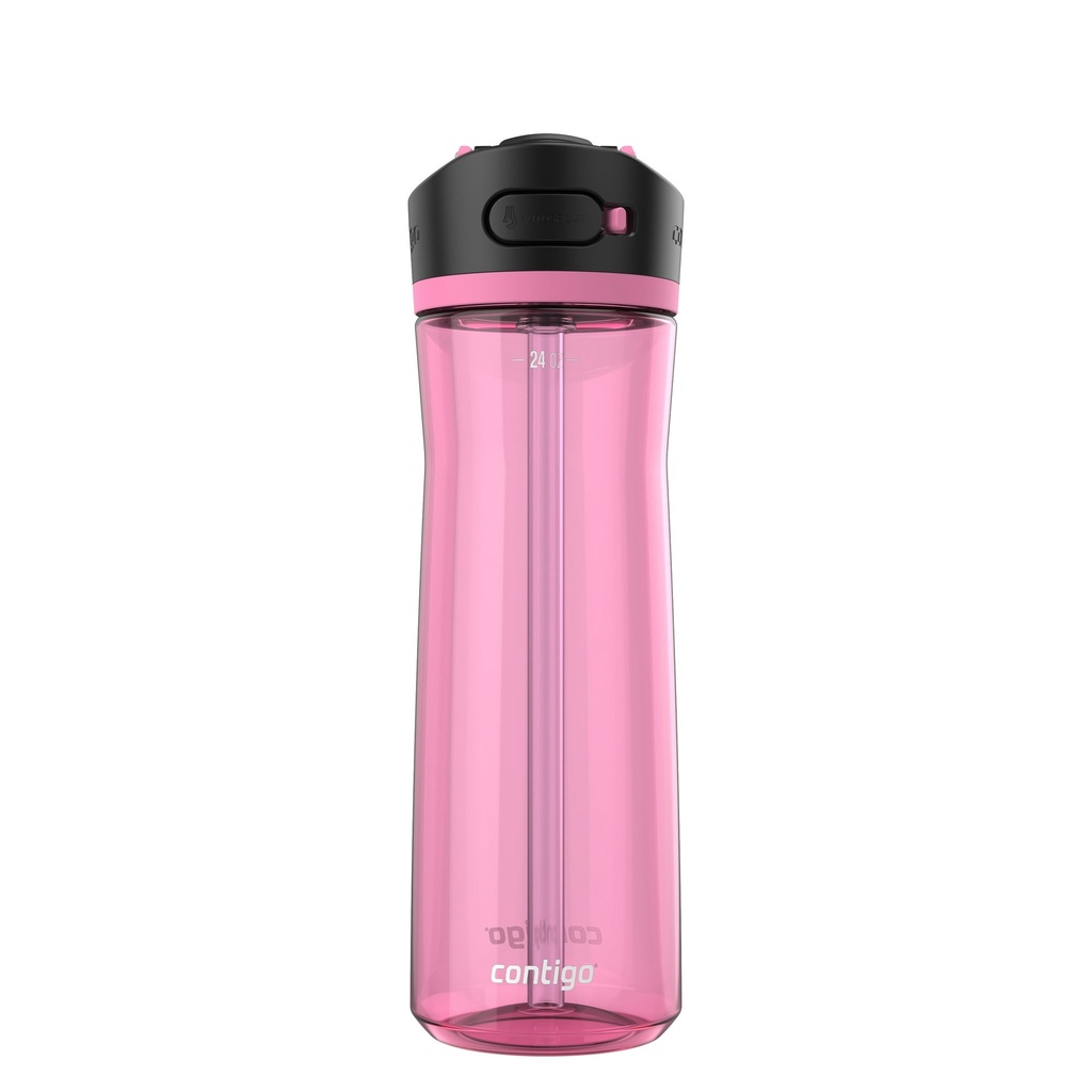 [836570] Contigo Ashland Water Bottle with Autospout Lid, Azalea