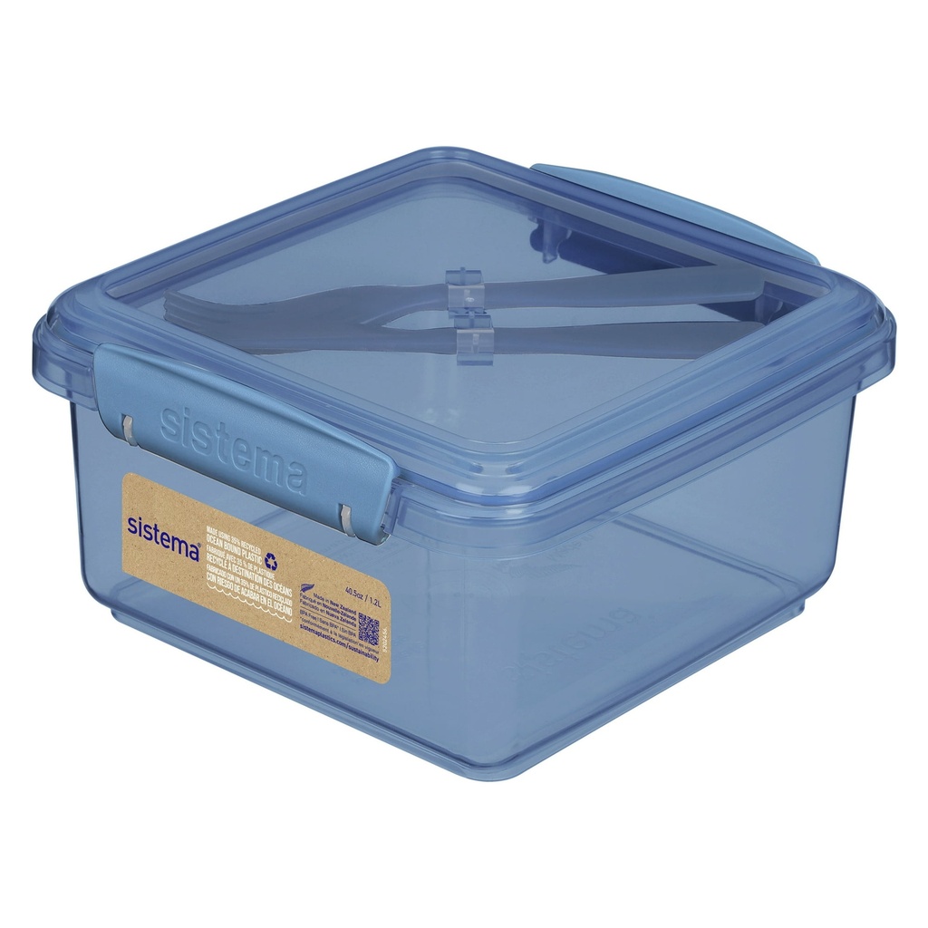 Sistema Ocean Bound Lunch Box Plus To Go, Ass. col.