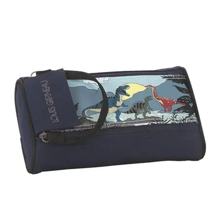 [Y836417] Louis Garneau 2-Zipper Pencil Case (children) (Dino)