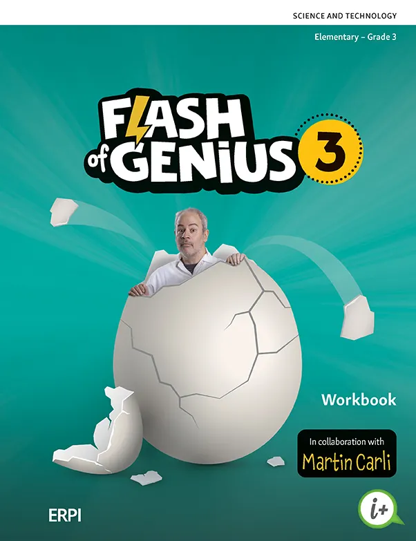 [9782766158621] Flash of Genius - Grade 3, Workbook with Digital Components - Student (12-month) (ISBN: 9782766158621)