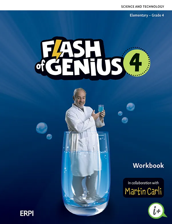 [9782766158713] Flash of Genius - Grade 4, Workbook with Digital Components - Student (12-month) (ISBN: 9782766158713)
