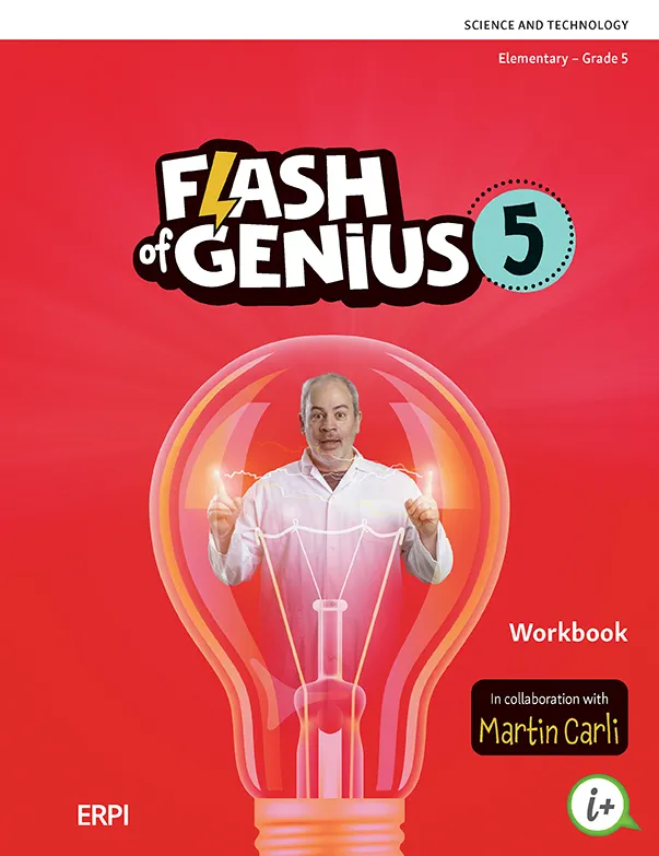[9782766158751] Flash of Genius - Grade 5, Workbook with Digital Components - Student (12-month) (ISBN: 9782766158751)