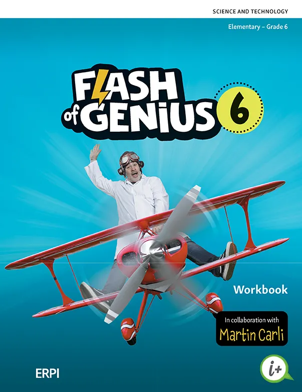 [9782766158812] Flash of Genius - Grade 6, Workbook with Digital Components - Student (12-month) (ISBN: 9782766158812)