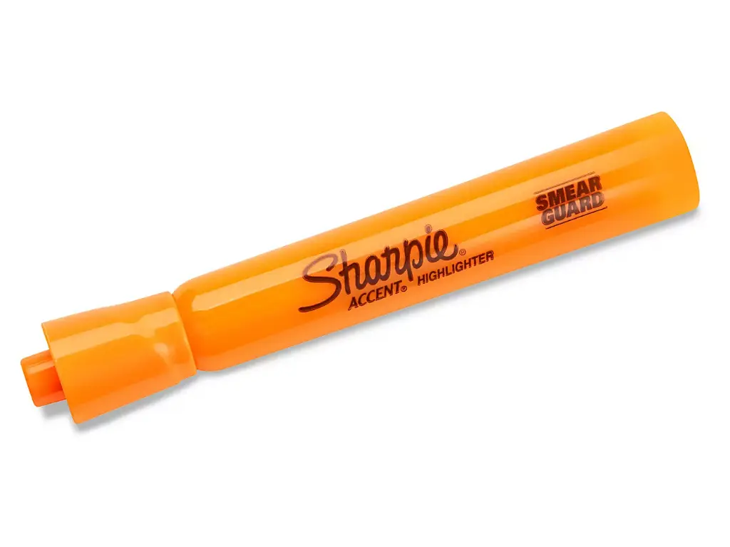 Sharpie Highlighter, Chisel, Orange