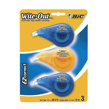 Ruban correcteur Wite-Out® EZcorrect® (paquet de 3)