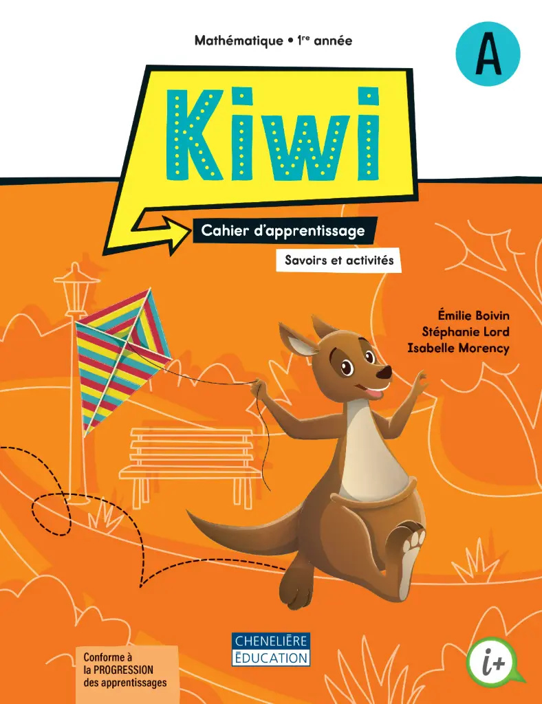 [LV326952] Kiwi, 1re année - Cahier d'apprentissage A et B - Versions imp. et numérique + aide-mémoire + act. interactives 1 an  (ISBN: 9998202210741)