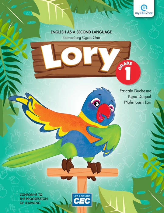 [9782766215980] Lory - Grade 1 - Anglais langue seconde