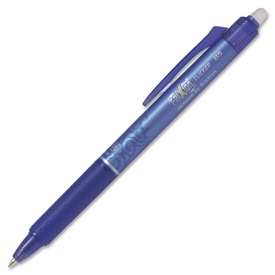 [162842] Stylo effaçable Frixion Ball Clicker, 0.5 mm, Bleu foncé