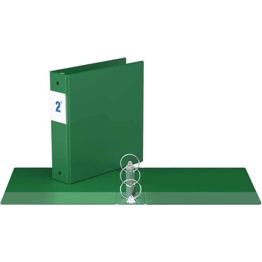 Binder with pockets, 2 inches