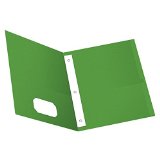 Duo-tang Carton texturé avec att. et pochettes