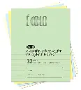 Ecolo Project Book #66B, 1/2 Interlined and Doted - 1/2 Blank, 32 pages