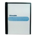 Soft Plastic Duo-tang with Fasteners, Clear Front
