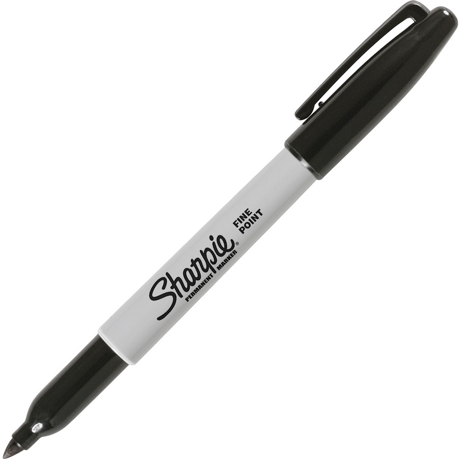 [194191] Sharpie Permanent Marker, Fine Point (Black)