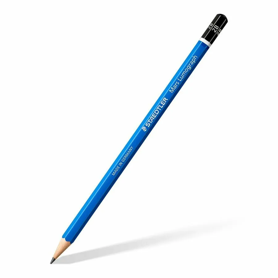 Crayon à mine Lumograph #2B (aiguisé)