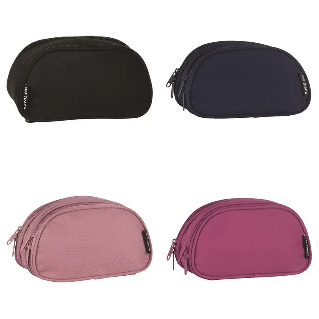 Off track Pencil case 2 compartments (Assorted Colors)