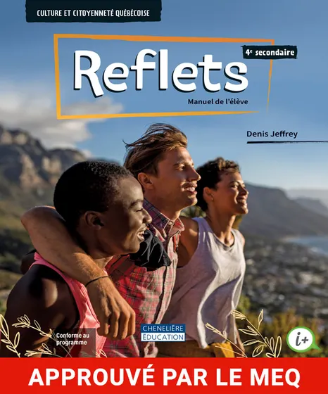 [9782765081326] Reflets, 4e secondaire, Manuel de l'élève version numérique - 1 an  + activités int. - 1 an (9782765081326)
