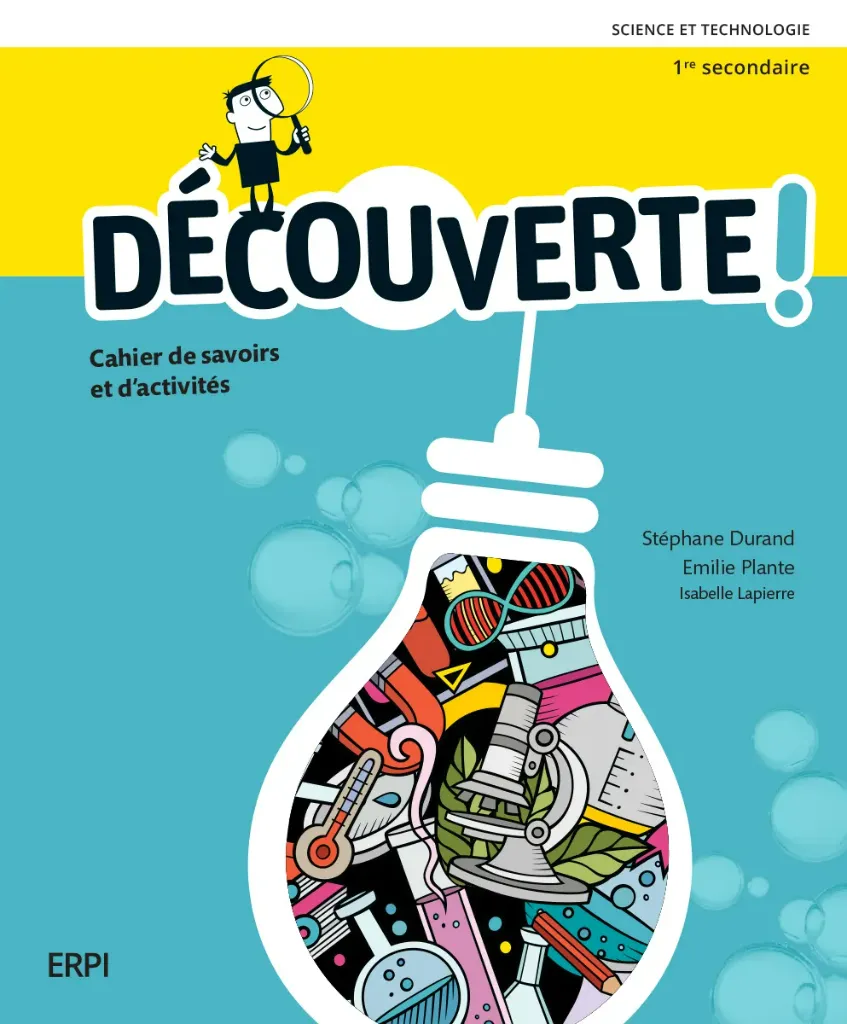 [9782766155705] Découverte ! - 1re secondaire, Cahier de savoirs et d'activités + Ens. numérique - Élève (12 mois) (9782766155705)