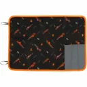 Nano polyester placemat with utensil pocket