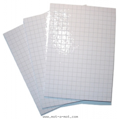 Feuilles quadrillées 4 carrés au pouce (Pqt 50)