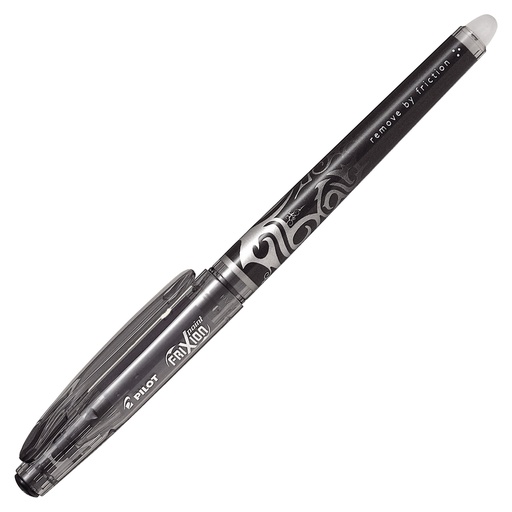 Stylo à bille roulante effaçable, 0.5, Noir