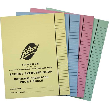 Hillroy Exercise Book (Small), 40 pages, 8 mm Ruled (11-975), Yellow