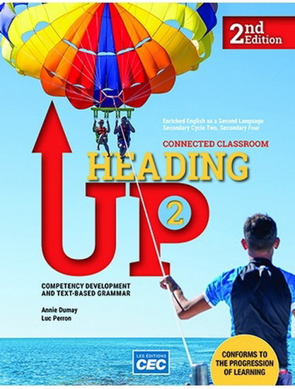 Heading Up Workbook 2, 2nd Ed. (with Interactive Activities), print version + Students access, Web 1 year (9782761792844)