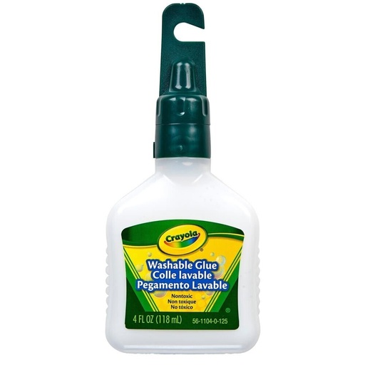 Crayola White Liquid Glue, 118 ml