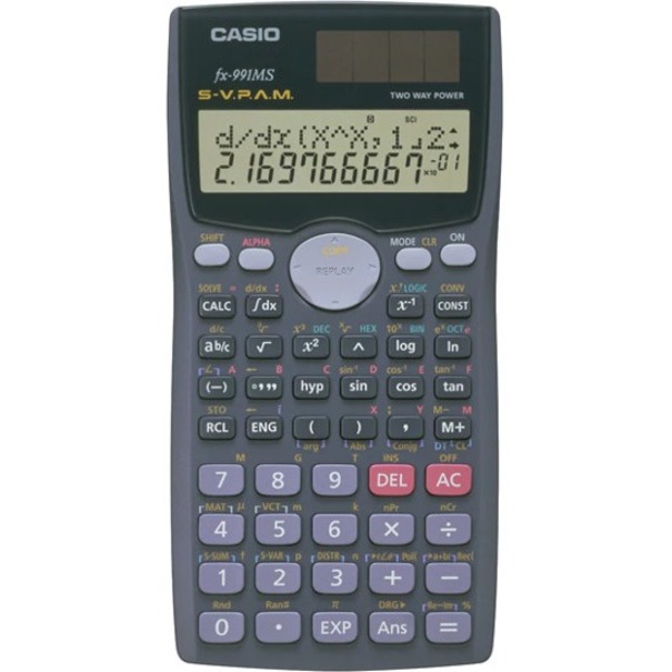 Casio FX 991MS PLUS Scientific Calculator Service Scolaire