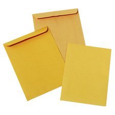 Enveloppe Kraft, 9-1/5" X 14-3/4", brune