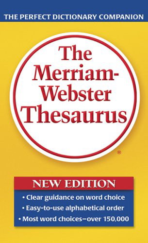 The Merriam Webster Thesaurus (9780877790983)