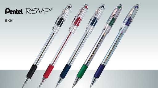 Stylo «RSVP», Pointe fine, Couleurs assorties