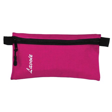 Lavoie Single Pencil Case, Fushia 