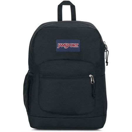 Jansport Cross Town Plus Backpack, Black (This style is offered only until stock is depleted)