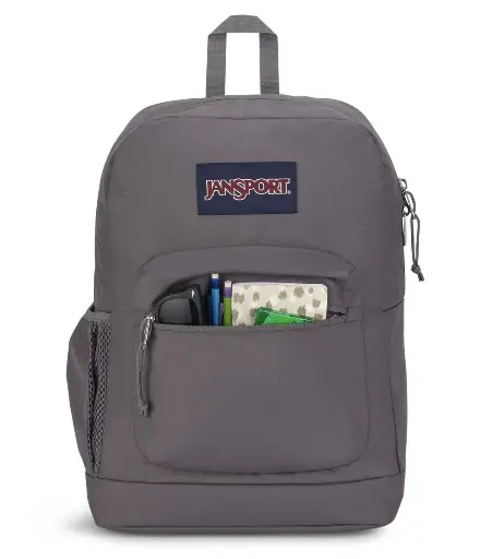 Jansport Cross Town Backpack, Graphite Grey (This style is offered only until stock is depleted)