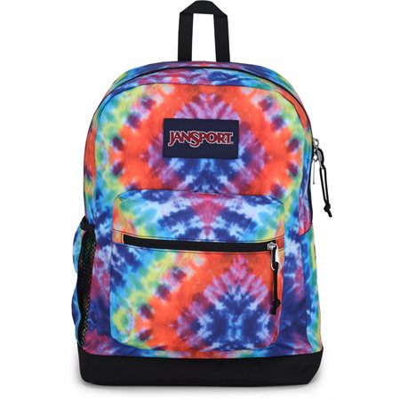 Jansport Cross Town Backpack, Hippie Days (This style is offered only until stock is depleted)