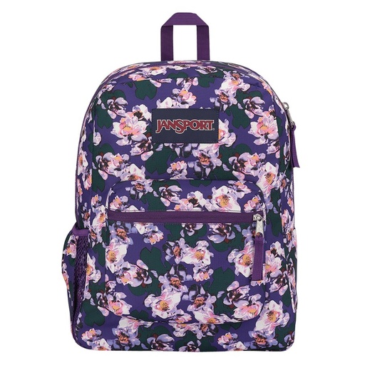 Jansport Cross Town Backpack, Precious Petals (This style is offered only until stock is depleted)