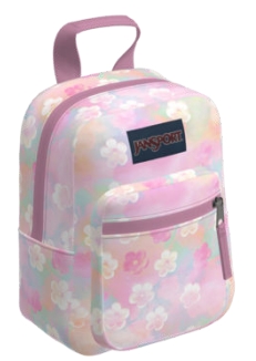 Jansport Big Break Lunch Box, Neon Daisy (This style is offered only until stock is depleted)