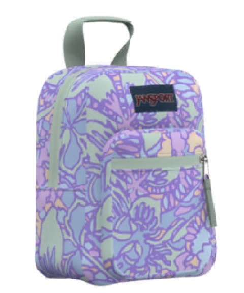 Boîte à lunch Jansport Big Break, Fluid Floral Lilas 