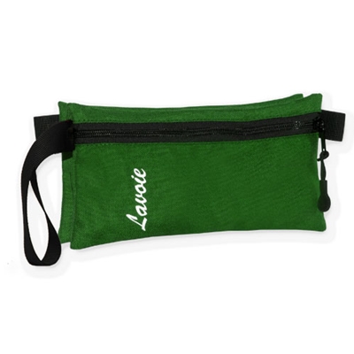 Lavoie Double Pencil Case, Kelly (This style is offered only until stock is depleted)