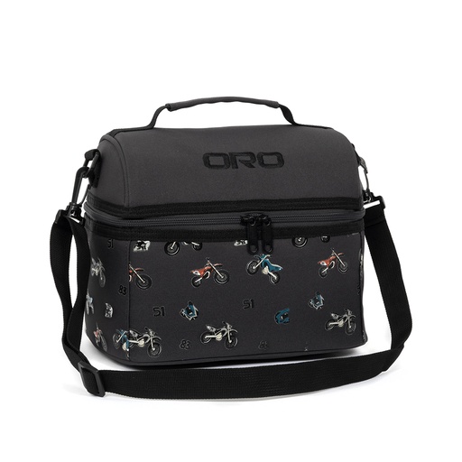 Oro Dome Lunch Box, Motos