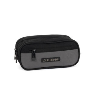 Louis Garneau Pencil Case with 2 compartments, Black