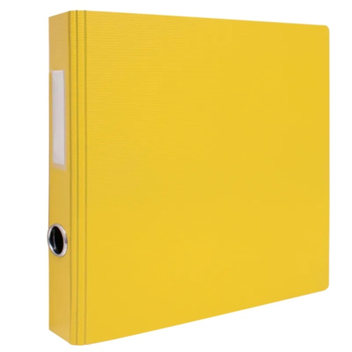 Flexible Binder, 1-1/2", Yellow